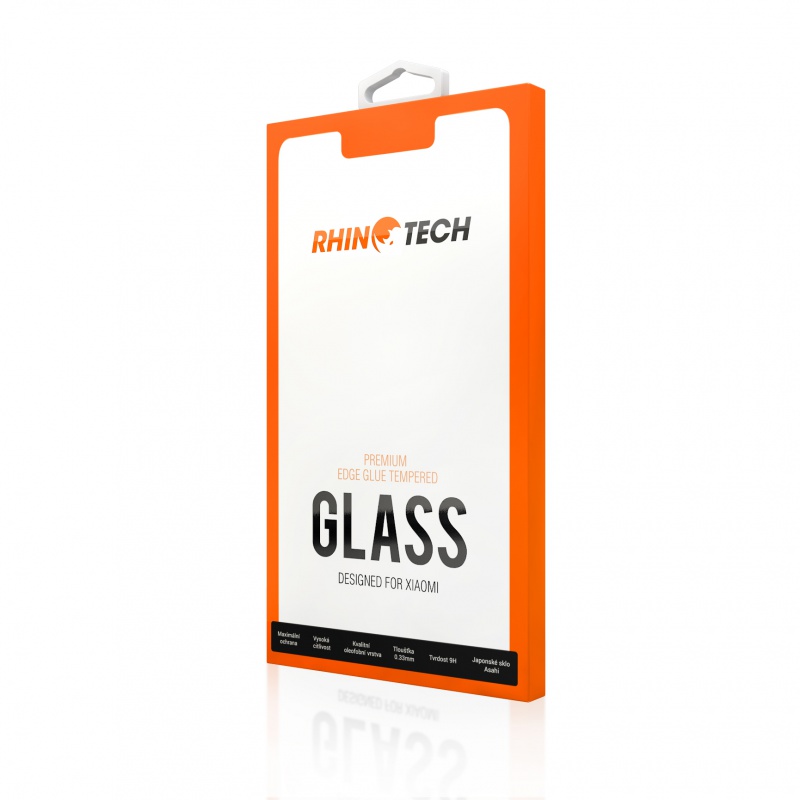 Tvrzené sklo Rhinotech 2.5D Edgel Glue pro Xiaomi Redmi Note 7, black