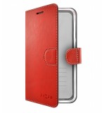 Pouzdro typu kniha FIXED FIT pro Samsung Galaxy A70, červené