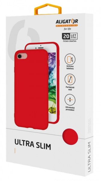 Silikonové pouzdro ALIGATOR Ultra Slim pro Xiaomi Redmi 7A, Red