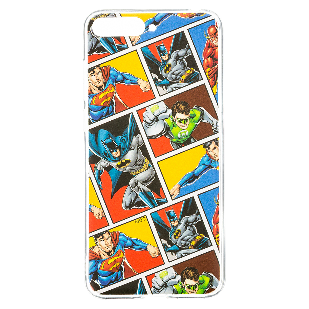 Zadní kryt DC League of Justice 001 pro Huawei Y6 2018, multicolor