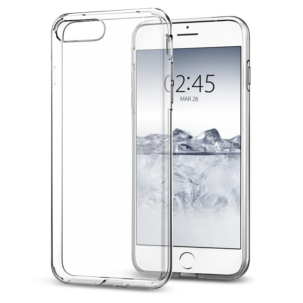 Ochranný kryt Spigen Liquid Crystal pro Apple iPhone 8/7 plus, transparentní