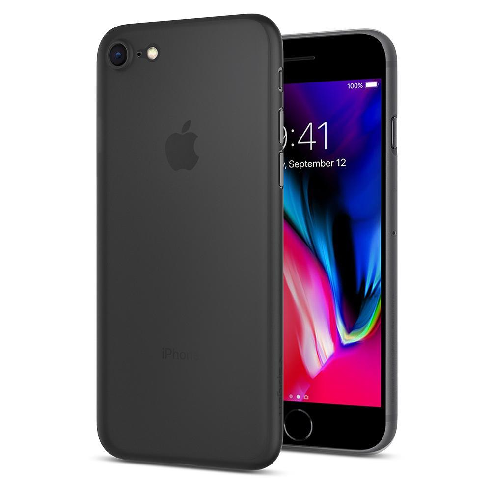 Ochranný kryt Spigen Air Skin pro Apple iPhone 8, černý