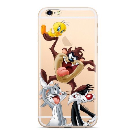 Zadní kryt Warner Bros Looney Tunes 001 pro Apple iPhone 7/8, transparent