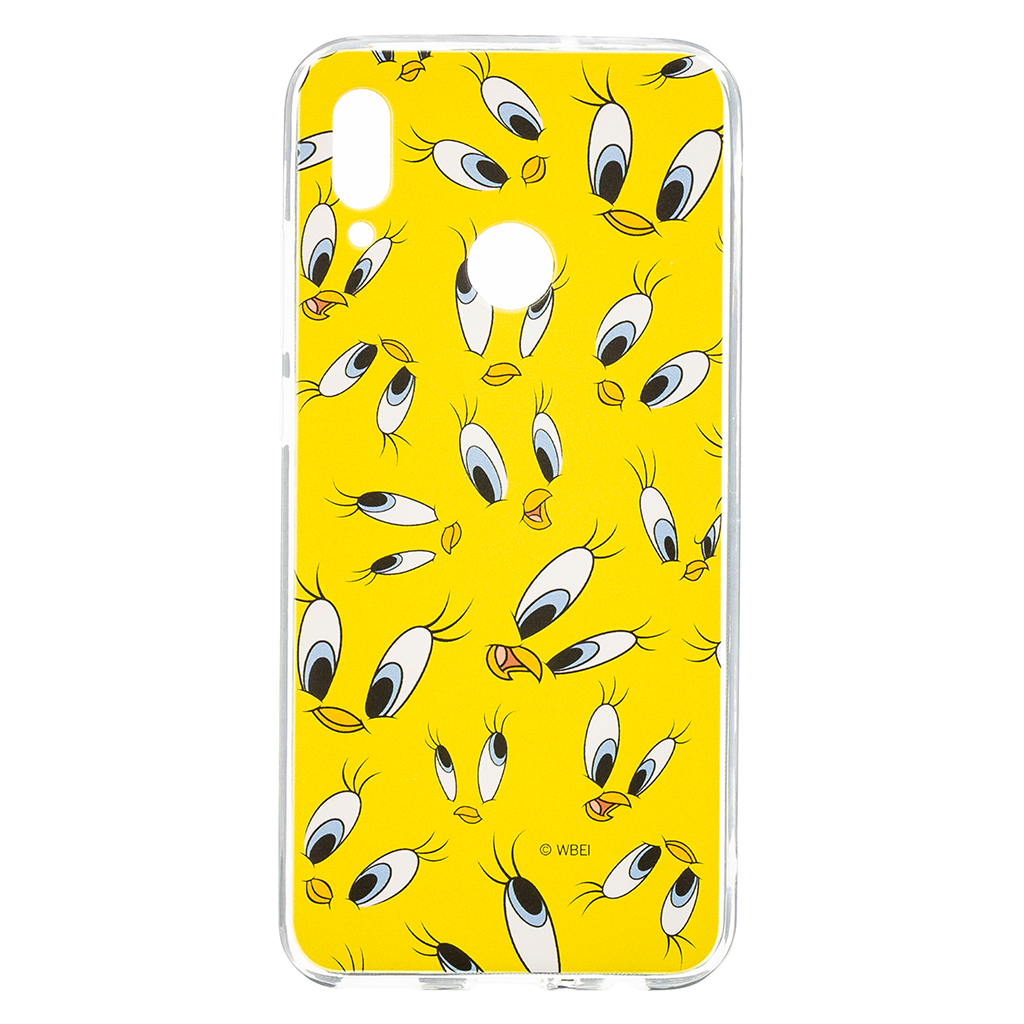 Zadní kryt Warner Bros Tweety 006 pro Huawei P Smart 2019/ Honor 10 Lite, yellow