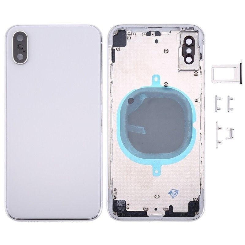 Zadní kryt baterie Back Cover Assembled na Apple iPhone XS, white