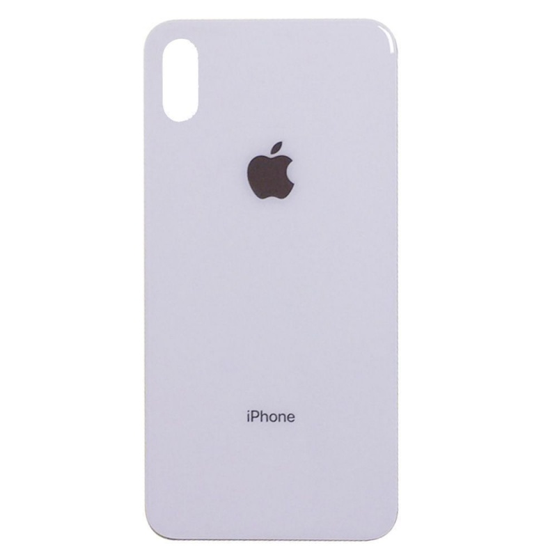 Levně Zadní kryt baterie Back Cover Glass na Apple iPhone XS Max, white