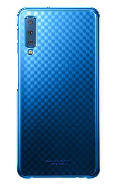 Ochranný kryt Gradation cover pro Samsung Galaxy A7 2018, modrý