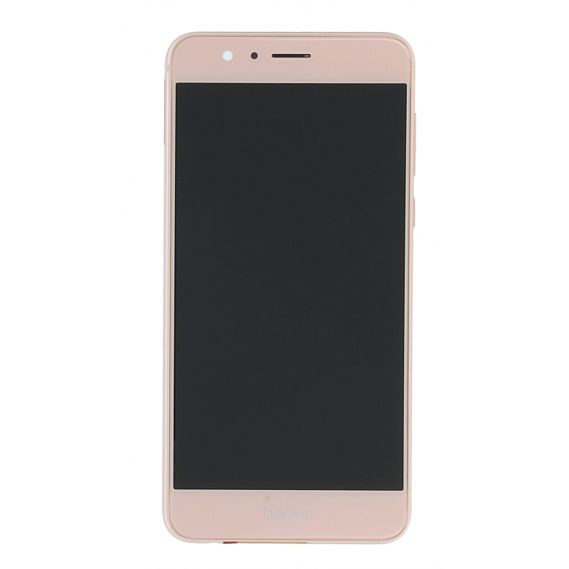 LCD + dotyk + rámeček + baterie pro Honor 8, pink (Service Pack)