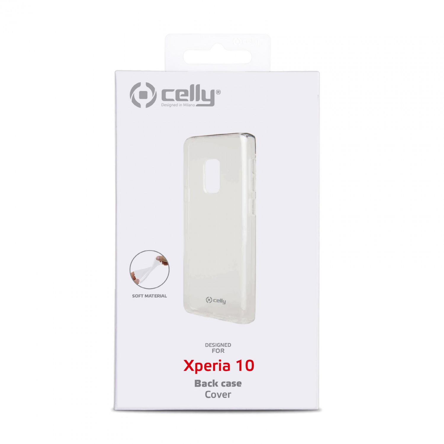 Silikonové pouzdro CELLY Gelskin pro Sony Xperia 10, bezbarvé