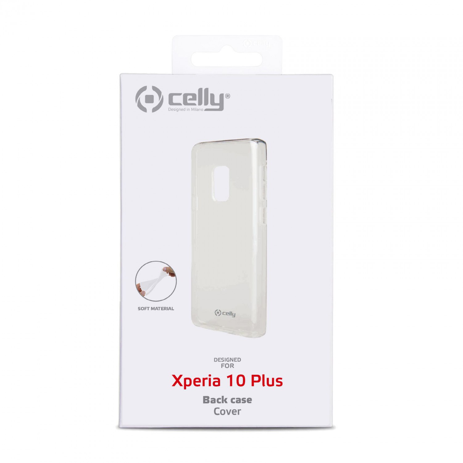 Silikonové pouzdro CELLY Gelskin pro Sony Xperia 10 Plus, bezbarvé