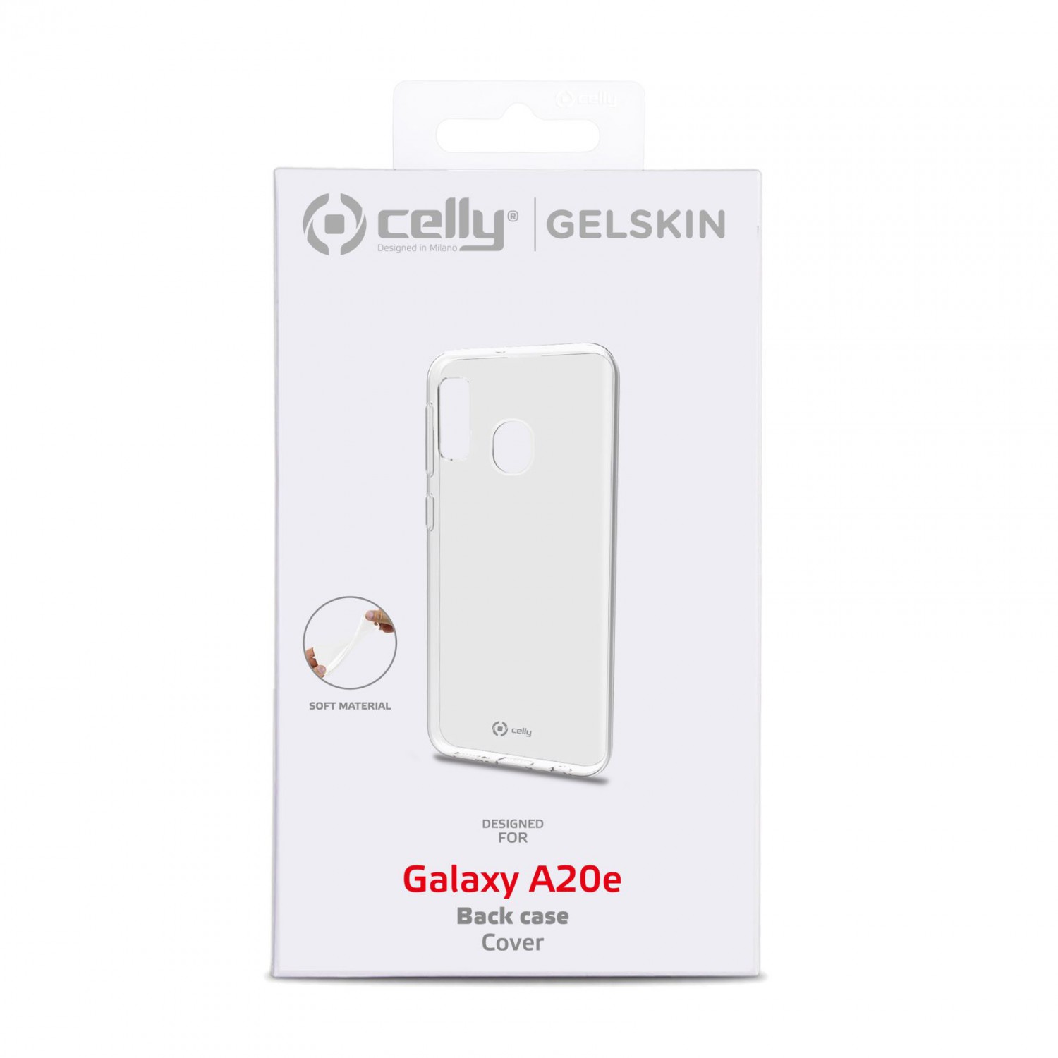 Silikonové pouzdro CELLY Gelskin pro Samsung Galaxy A20e, bezbarvé