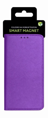 Cu-Be Smart Magnet flipové pouzdro Huawei Y7 Prime 2018 purple
