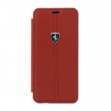 Ferrari Heritage FEHDEFLBKS9RE pouzdro flip pro Samsung Galaxy S9 red