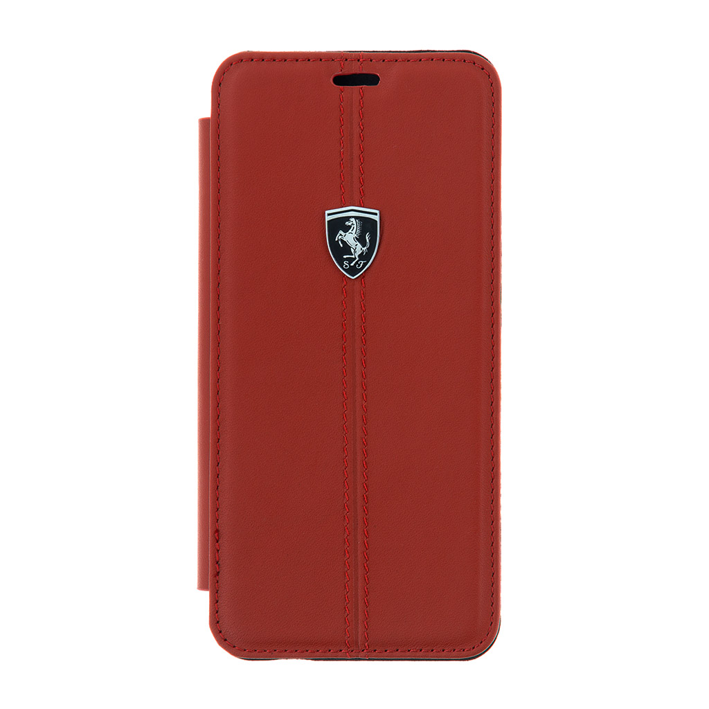 Ferrari Heritage FEHDEFLBKS9LRE pouzdro flip pro Samsung Galaxy S9+ red