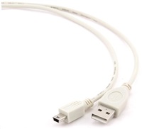 Kabel GEMBIRD USB A-MINI 5PM 2.0 1,8m