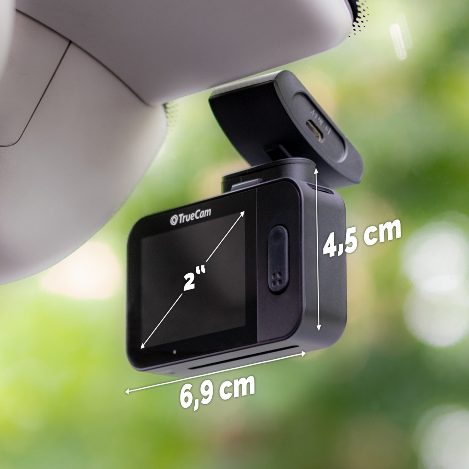 Autokamera TrueCam M5 WiFi s detekcí radarů