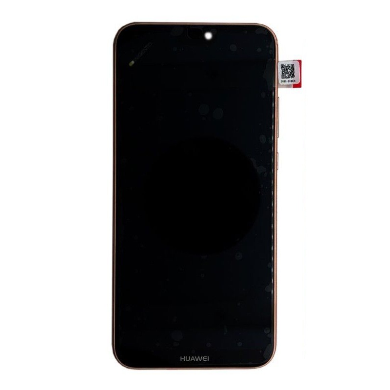 LCD + dotyk + rámeček + baterie pro Huawei P20 Lite, pink (Service Pack)