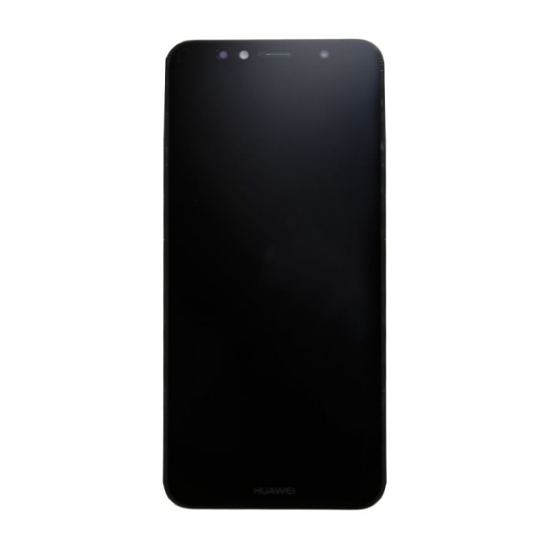 LCD + dotyk + rámeček + baterie pro Huawei Y6 2018, black (Service Pack)