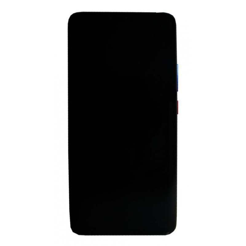 LCD + dotyk + rámeček + baterie pro Huawei Mate 20 Pro, blue (Service Pack)
