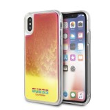 Guess Glow in The Dark GUHCPXGLCPI Zadní kryt pro Apple iPhone X/XS sand/pink 