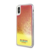 Guess Glow in The Dark GUHCPXGLCPI Zadní kryt pro Apple iPhone X/XS sand/pink  in The Dark PC/TPU Kryt pro iPhone X/XS Sand/Pink (EU Blister)