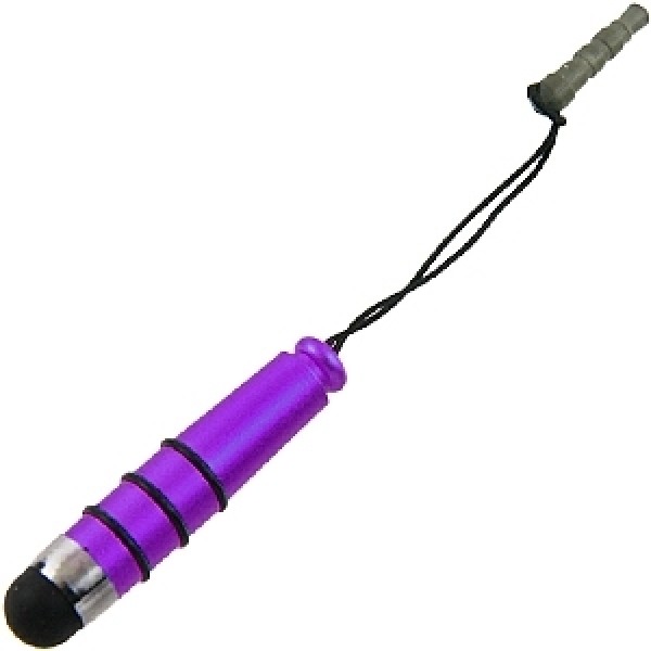Univerzální stylus RING pro kapacitní dotykové displeje, fialová
