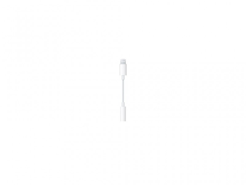 Audio adaptér Apple lightning/3,5mm jack, white, bulk