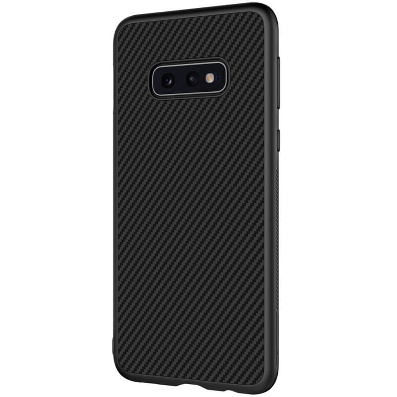 Ochranný zadní kryt Nillkin Synthetic Fiber Carbon pro Samsung Galaxy S10e, black
