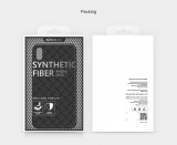 Ochranný zadní kryt Nillkin Synthetic Fiber Plaid pro iPhone XS Max, black