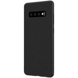 Ochranný zadní kryt Nillkin Synthetic Fiber Carbon pro Samsung Galaxy S10+, black