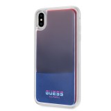 Zadní kryt Guess Glow in The Dark pro Apple iPhone XS Max, sand/red