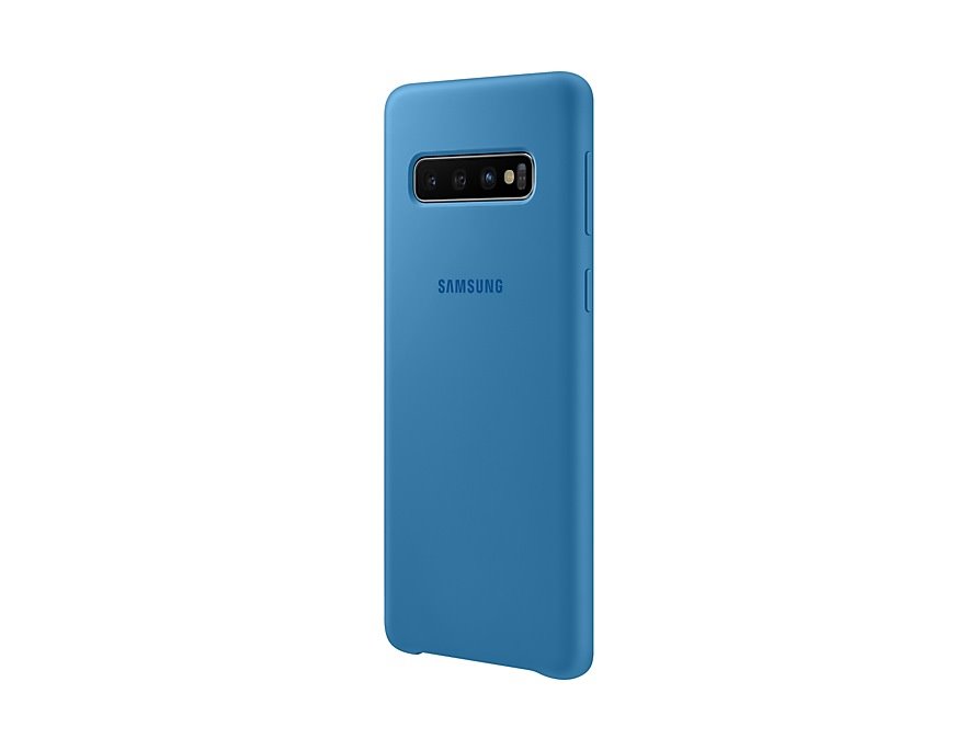 Ochranný kryt Silicone Cover pro Samsung Galaxy S10, modrý