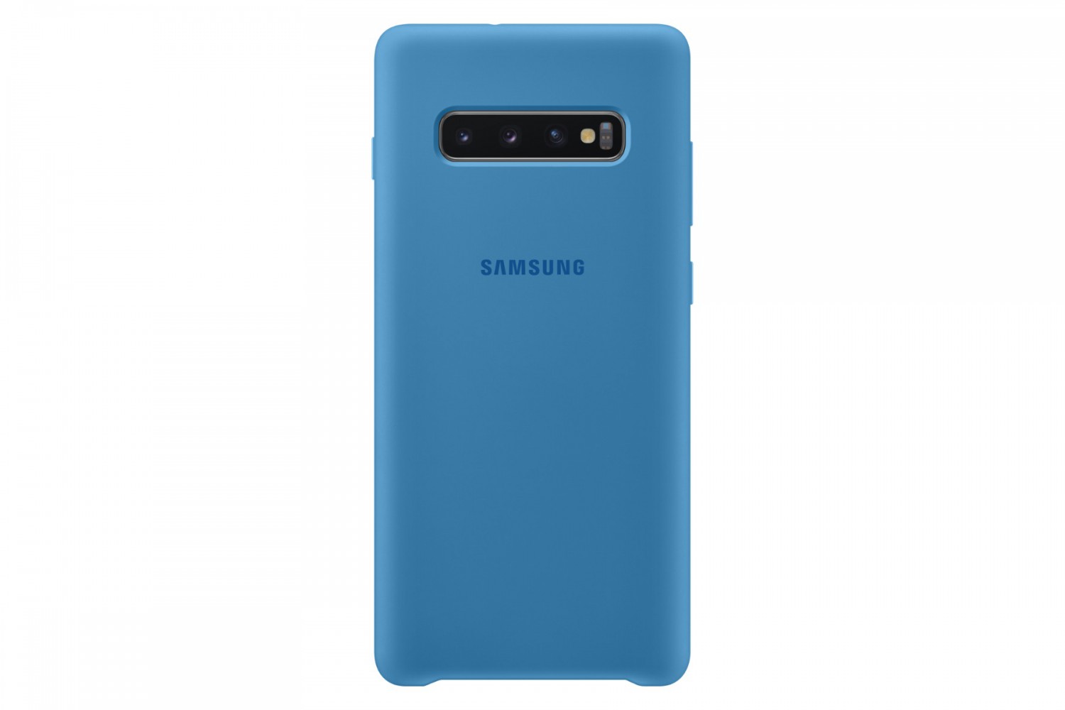Ochranný kryt Silicone Cover pro Samsung Galaxy S10 plus, modrý