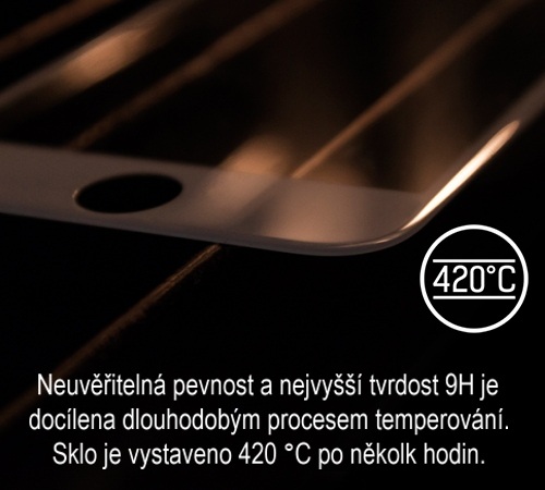 Tvrzené sklo 3mk HardGlass MAX pro Samsung Galaxy S8 (SM-G950), černá