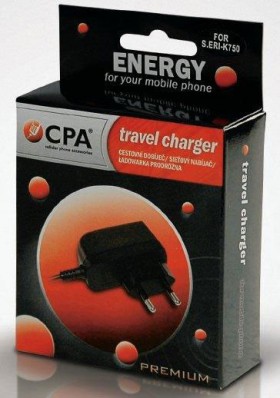 Cestovní nabíječka CPA Premium, 2,0mm (Blister)