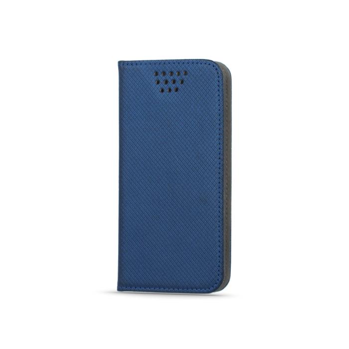Flipové pouzdro Smart Magnet typ B univerzální 4,5-5,0", modré