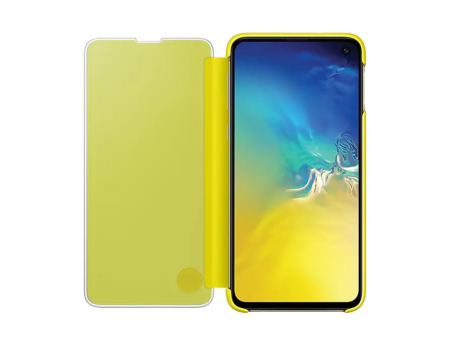 EF-ZG970CYE Samsung Clear View Cover Yellow pro G970 Galaxy S10 Lite (EU Blister)