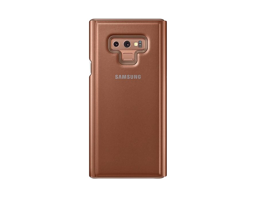 EF-ZN960CAE Samsung Clear View Case Brown pro N960 Galaxy Note 9 (EU Blister)