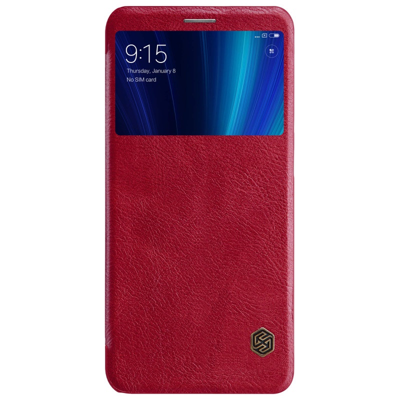 Nillkin Qin S-View flipové pouzdro pro Xiaomi Mi A2, red