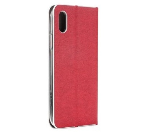 Pouzdro Forcell Luna Book Silver pro Huawei Y6 2019, red