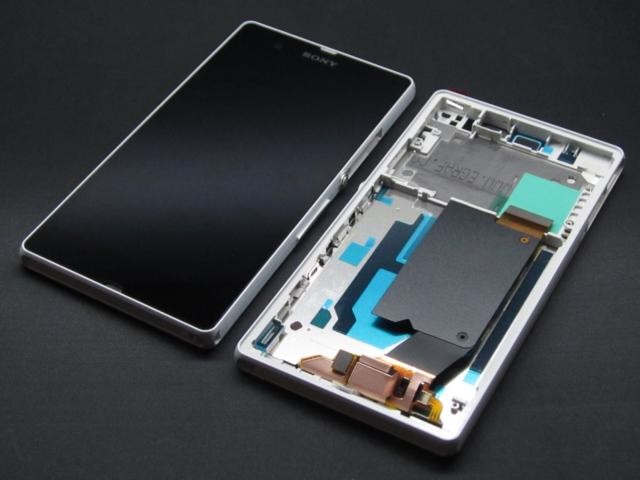 LCD + dotyk +  přední kryt pro Sony Xperia Z1, black
