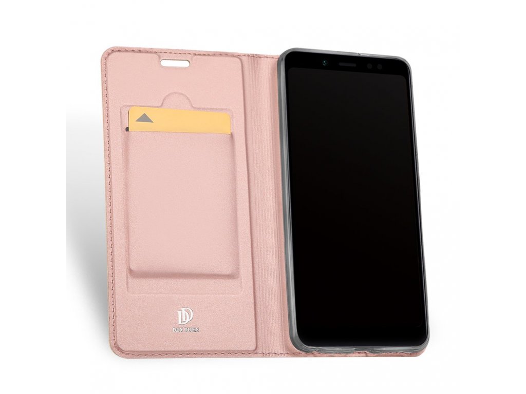 Flipové pouzdro Dux Ducis Skin pro Xiaomi Redmi Note 7, světle růžová