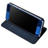 Flipové pouzdro Dux Ducis Skin pro Samsung Galaxy A40, tmavě modrá