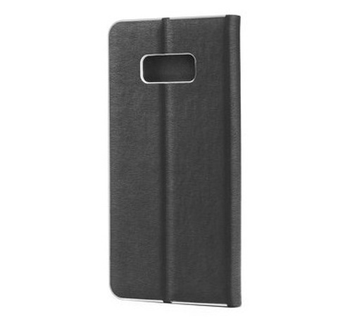 Flipové pouzdro Forcell Luna Book Silver pro Samsung Galaxy J4 Plus, black