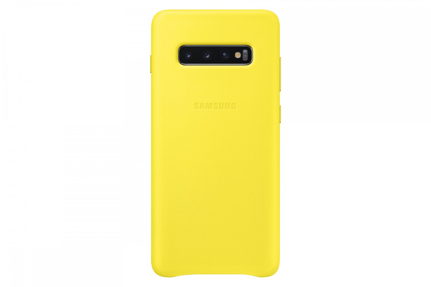 Ochranný kryt Leather Cover pro Samsung Galaxy S10e, žlutá