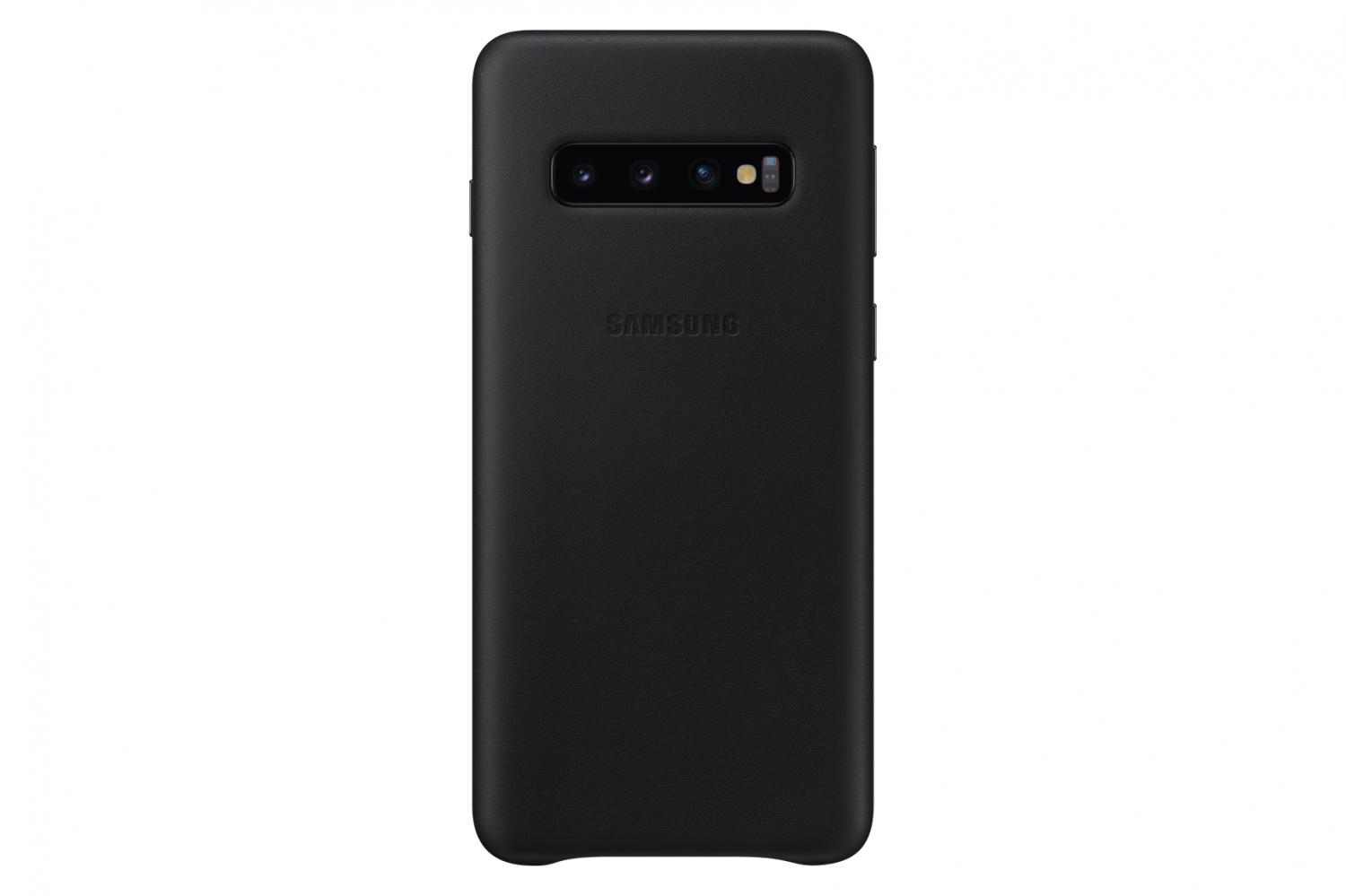 Ochranný kryt Samsung Leather Cover EF-VG975LBE pro Samsung Galaxy S10 plus, černá