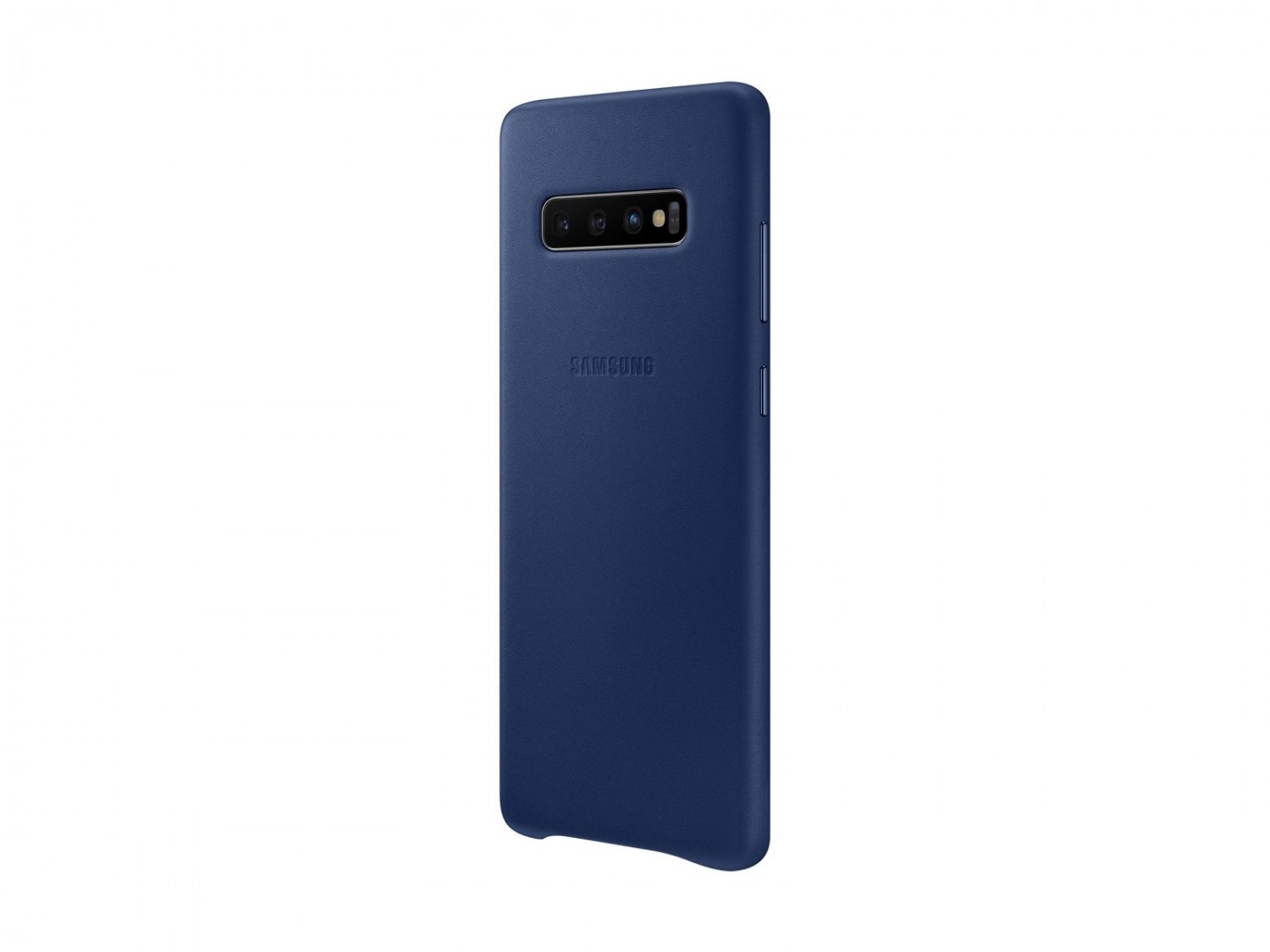 Ochranný kryt Samsung Leather Cover EF-VG975LNE pro Samsung Galaxy S10 Plus, modrá