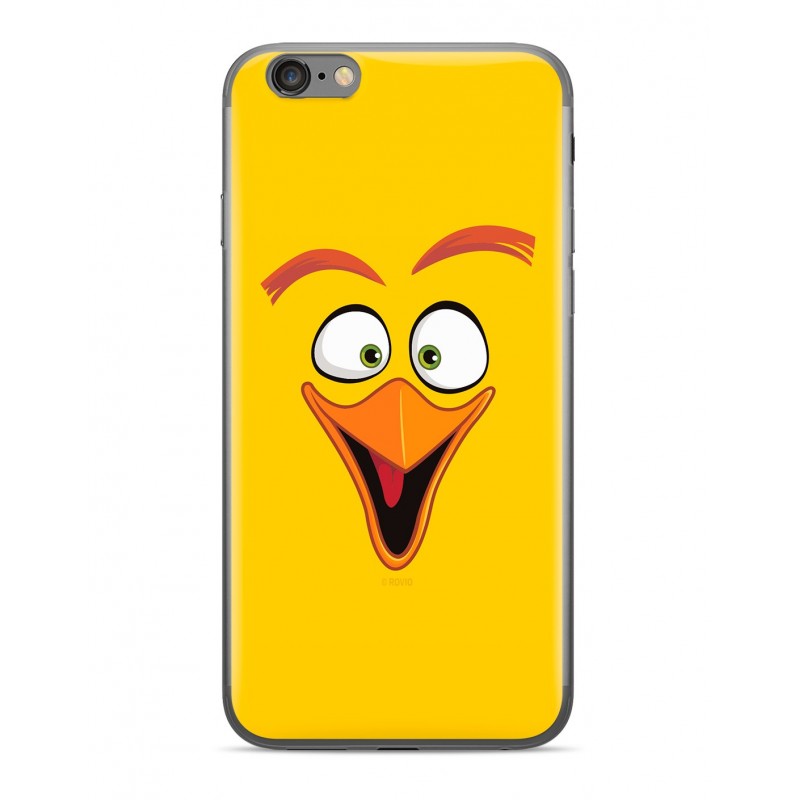 Zadní kryt Angry Birds 012 pro Apple iPhone X/Xs, yellow