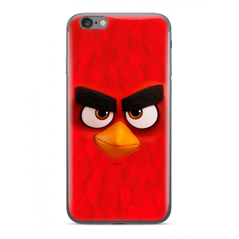 Zadní kryt Angry Birds 005 pro Apple iPhone X/Xs, red