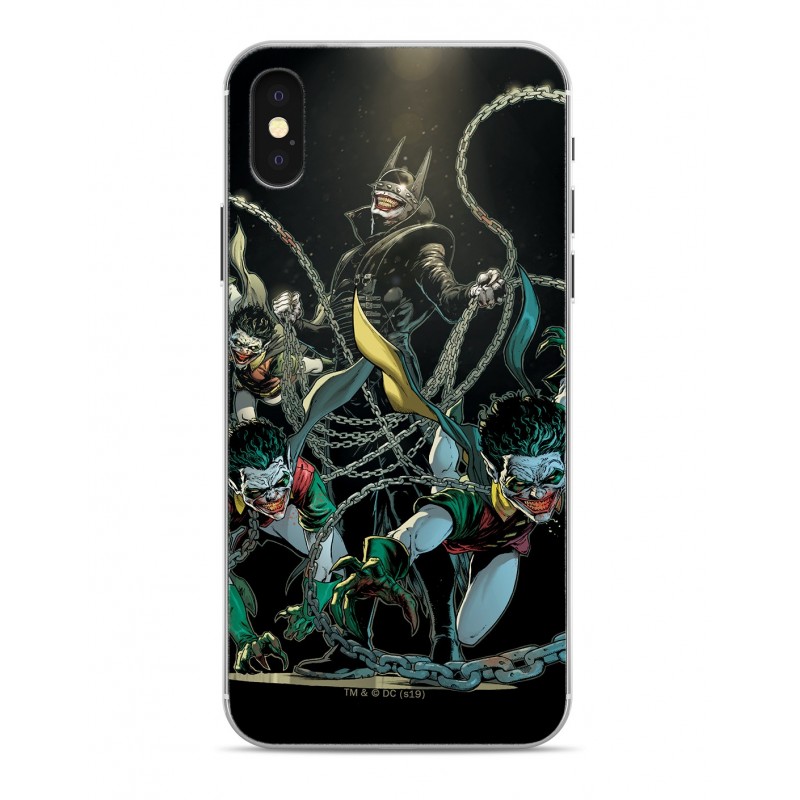Zadní kryt Batman Who Laughs 004 pro Apple iPhone X/Xs, black